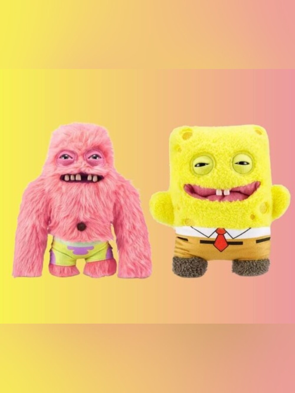 SpongeBob SquarePants & Patrick Star Keychain Fugglers